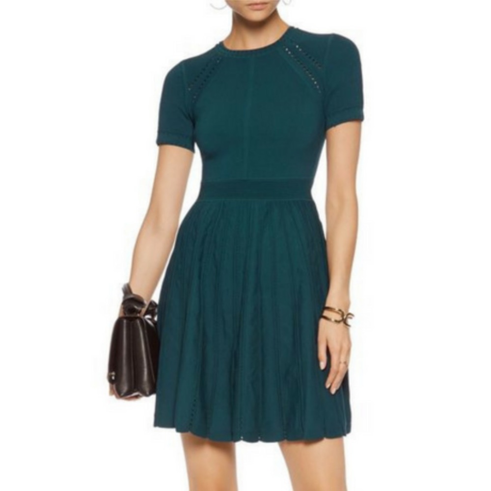 💕 Milly Fit And Flare Sweater Dress Small